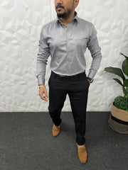 Cotton lycra fabric plain shirt